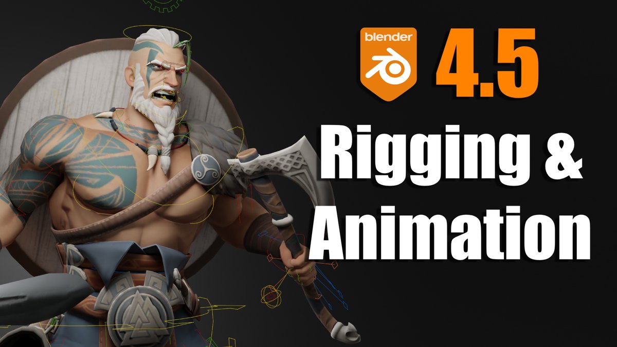 ToshiCG's tweet image. Blender 4.5 LTS is out 🎉
Here is what's new in Rigging & Animation™️
📺
youtube.com/watch?v=M8HlhE…
#b3d #rigging #cgdive