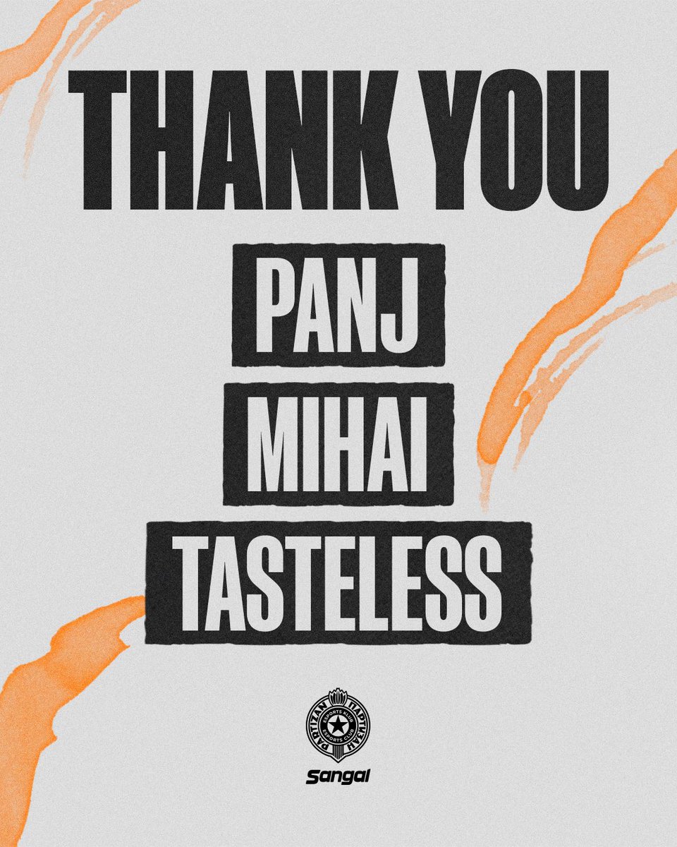 Thank you, Panj, Mihai and Tasteless

We part ways with our coach Luka “Panj” Čiča, players Alexandru Mihai “Mihai” Zamfirache and Igor “Tasteless” Radusinović by mutual agreement.

We wish them nothing but the best in their future careers.