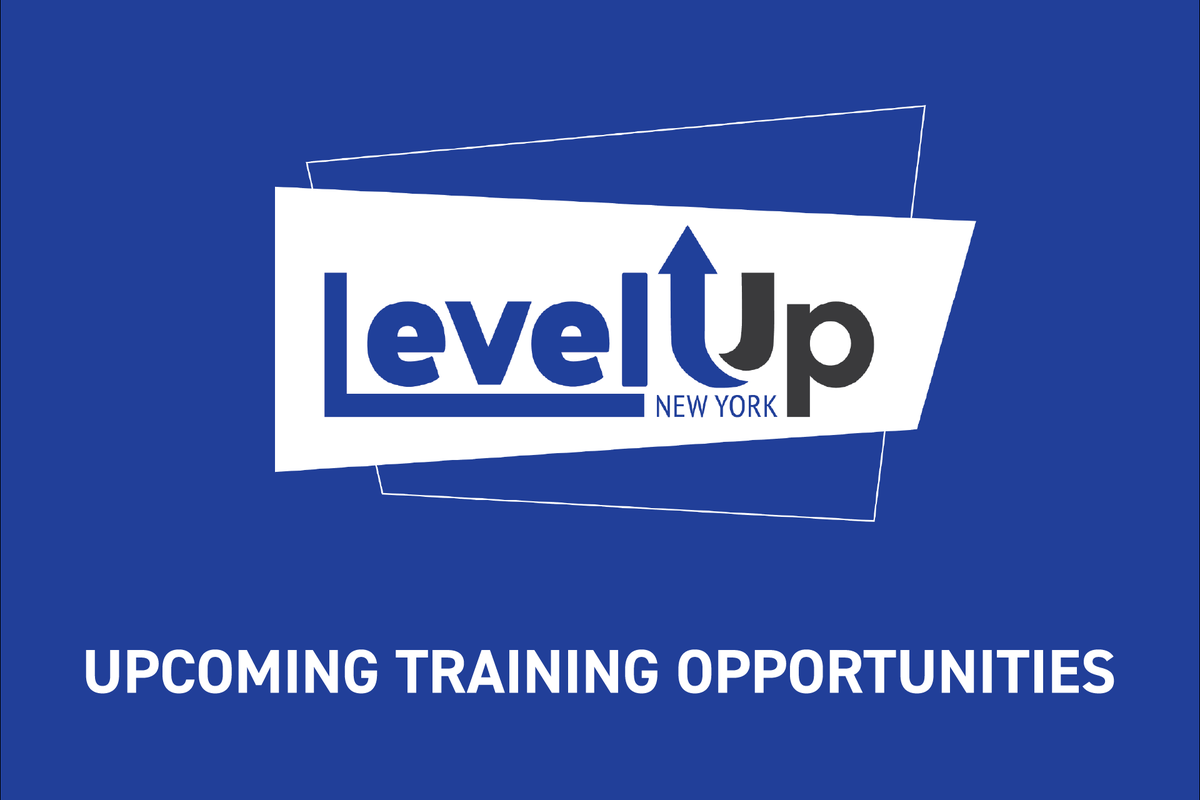Have you heard about NYATEP's LevelUp training opportunities? Follow us on X and LinkedIn, and sign up for the Workforce Buzz to stay up-to-date for the most recent opportunities! nyatep.org/store