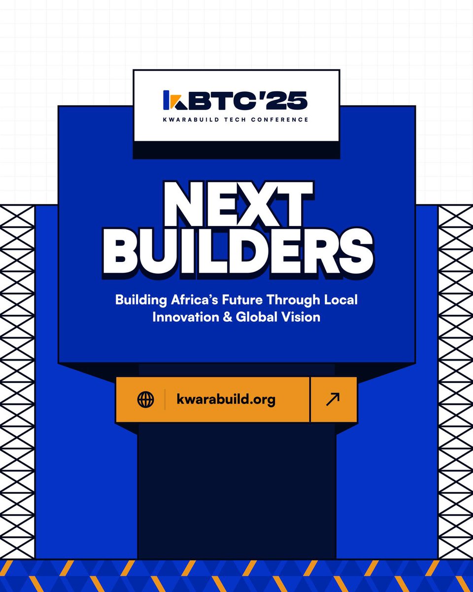 Hello world! 

Kwarabuild Tech Conference is back, are you ready for the 8th edition? 

#KBTC25
#KBTC25
#KBTC25
#KBTC25
#KBTC25
#KBTC25
#KBTC25
#KBTC25
#KBTC25
#KBTC25
#KBTC25
#KBTC25
#KBTC25
#KBTC25
#KBTC25