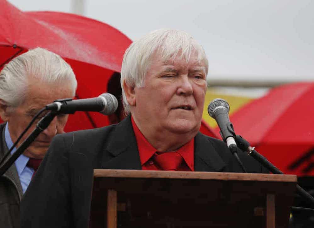 DurhamMiners's tweet image. Remembering Dave Hopper, who passed away #OnThisDay in 2016, days after his last #DurhamMinersGala.
As the DMA said at the time: “Dave was a passionate internationalist and anti-fascist who hated racism of all kinds. He supported all working people fighting oppression.”