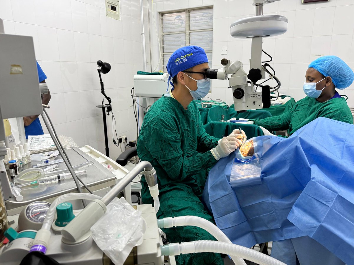 DAEH is hosting Dr Tu Tran a corneal specialist from USA. Dr Tran and our eye specialists have worked together this week to do complex corneal surgeries which otherwise require people to travel out of the country. We are grateful to be sharing the gift of sight with our people.