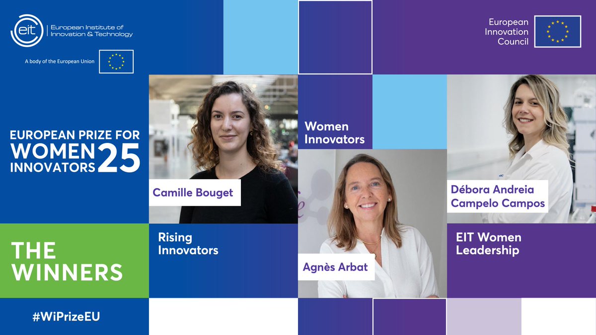 Отбелязване на революционните постижения на носителите на Наградата на ЕС за жени иноватори за 2025.
Вижте кои са победителките тук bit.ly/4lYp0VU
#EENCanHelp