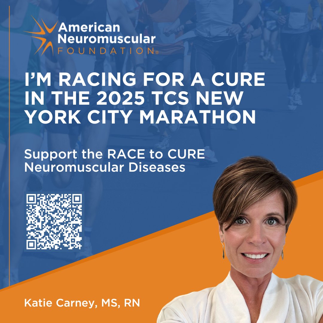 Meet Katie Carney! 🏃‍♀️An experienced marathoner with 9 races behind her! Katie is excited to join the #ANFCharityTeam and RUN for a CURE in the #2025TCSNYCMarathon. 🧡

You can help her reach her goal by donating here: ow.ly/eXC650WpeGa

#RunForANF