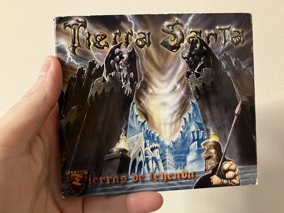 MetalForce20's tweet photo. Discazo de la épopa dorada del #PowerMetal español. 

#TierraSanta https://t.co/8JgcEw6Q85