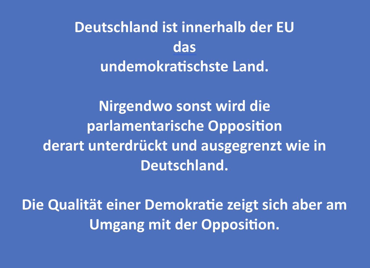 Darauf muß man immer wieder hinweisen‼️