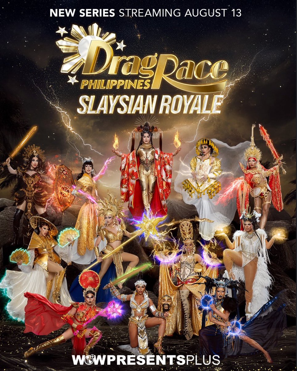 #DragRacePhilippines #SlaysianRoyale Season 1 👑🏁 #dragrace #drag #dragqueens Estreno: 13 de agosto de 2025