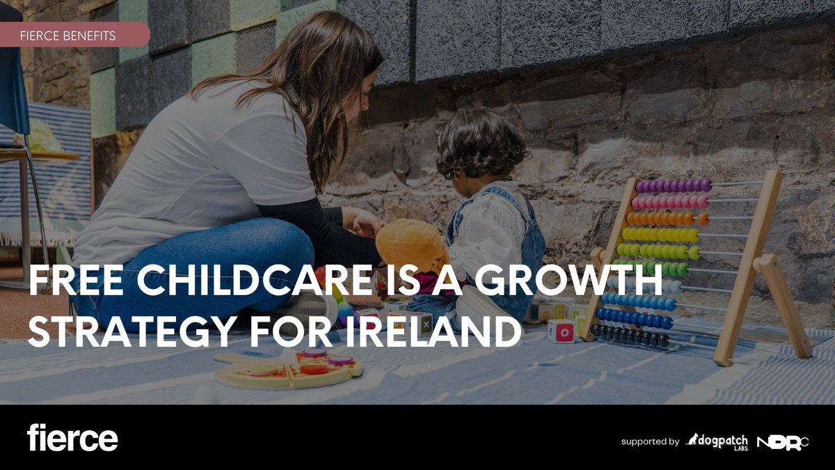 Free childcare isn’t a nice-to-have — it’s a proven economic growth driver. At Fierce, we made it standard at all events. The result? More women showed up — and stayed. “It’s why I’m here today,” one founder told us. Read more via <a href="/businessposthq/">Business Post</a> | hubs.ly/Q03xsX9d0