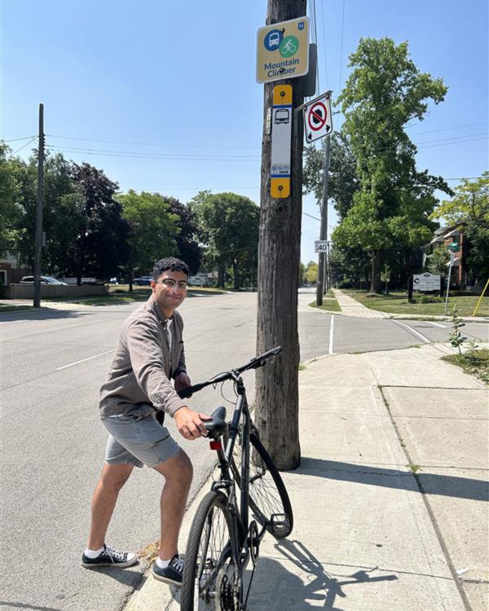 🚴‍♂️ Ride Hamilton’s hills with ease! The HSR Mountain Climber program lets cyclists take their bikes on select buses for FREE to get up or down the escarpment. Just hop on, secure your bike and ride up the escarpment. 

📍 Check routes &amp; stops: hamilton.ca/home-neighbour…