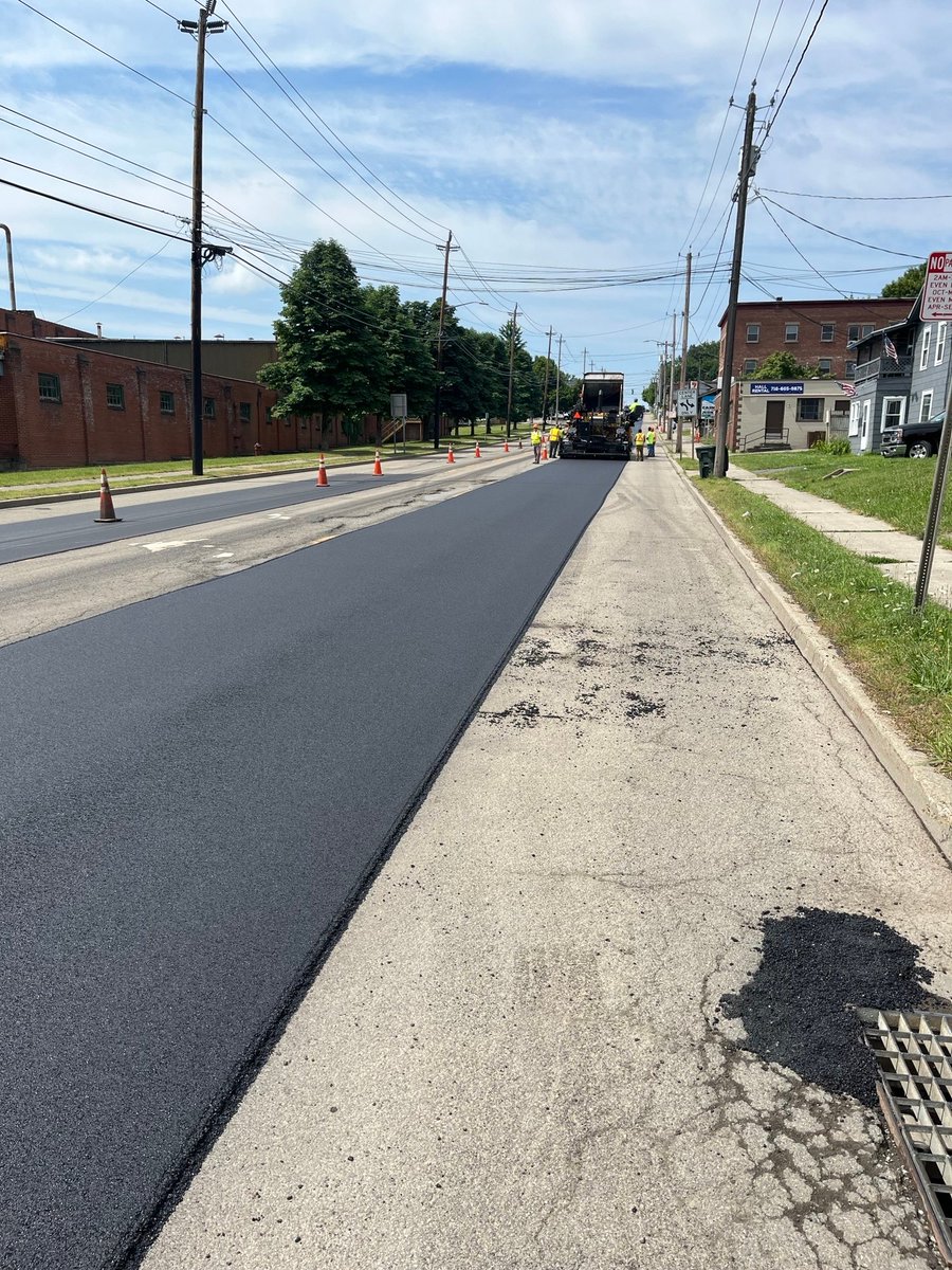 Does anybody else love the smell of fresh asphalt?
