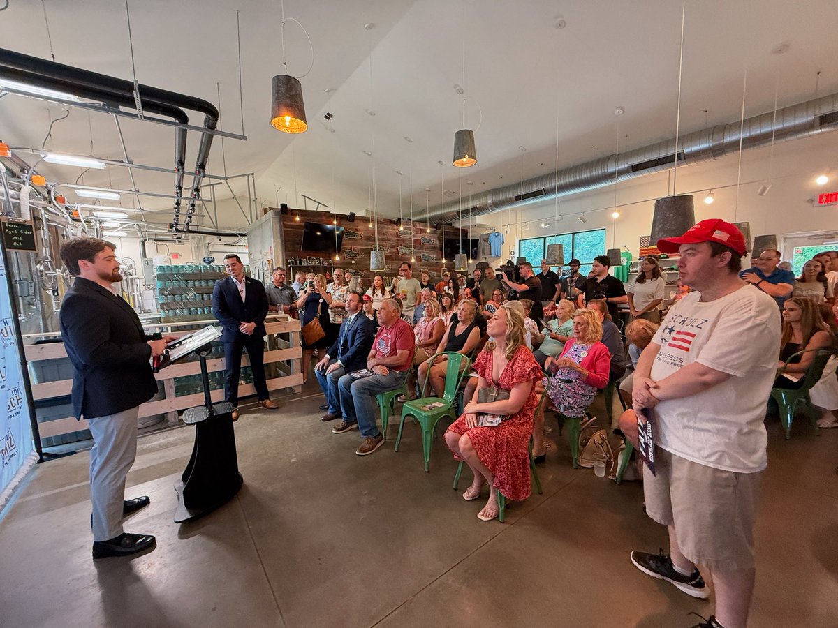 waynemedinayrs's tweet image. Some of our members attended Jonah Schulz’s congressional campaign kickoff. While we don’t endorse in primaries, we encourage everyone to find candidates early who share their values. Primaries are where strong messages are sharpened before facing the radical left.