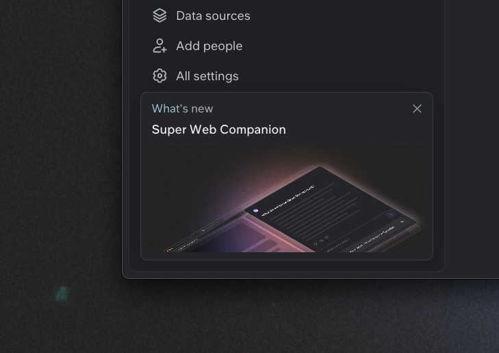 Christophepas's tweet image. Love our in-app release-notes