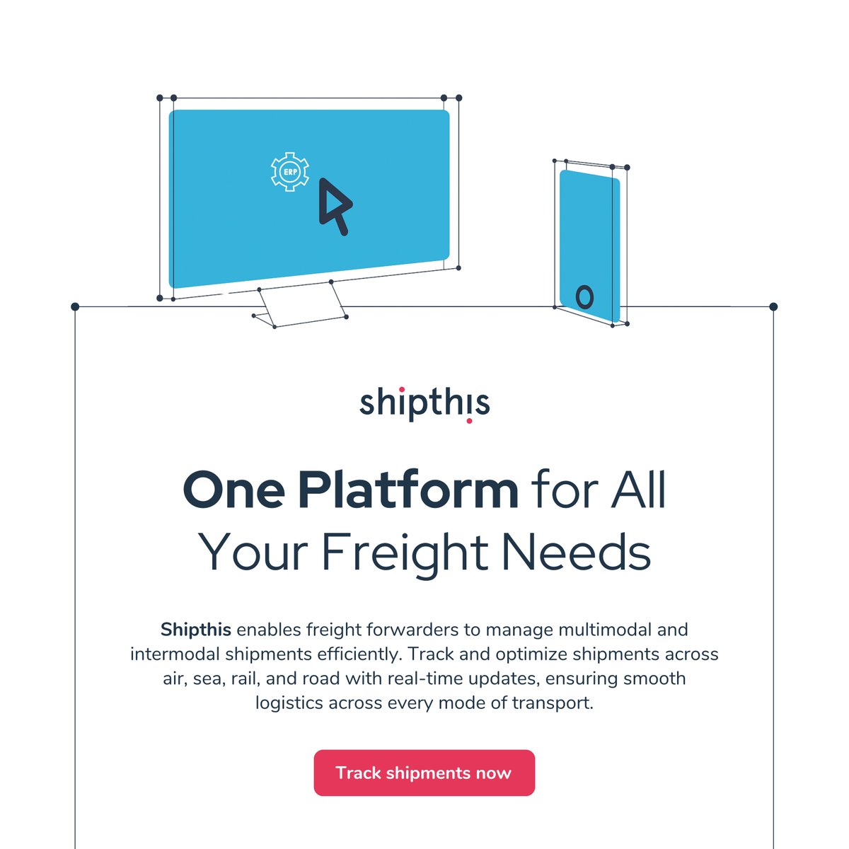 Shipthis_inc's tweet image. One platform for all freight needs? 
Yes, really.

Operations. Customers. Accounting. Quotes. Warehousing. Shipthis unites it all. Modular but integrated, built for freight forwarders.

Discover the all-in-one logistics ERP
shipthis.co

#AllInOneERP #FreightForwarding