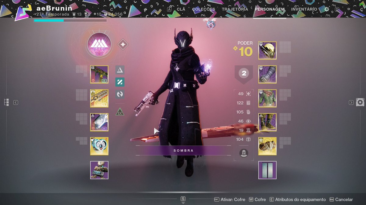 Gostaria de agradecer ao <a href="/Jeremias155_/">Jeremias155</a> e <a href="/destinygameBR/">Destiny 2 BR</a> pelo emblema.