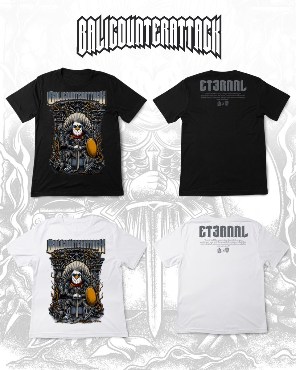 bcaxbufc's tweet image. 𝐏𝐑𝐄 𝐎𝐑𝐃𝐄𝐑 𝐓-𝐒𝐇𝐈𝐑𝐓
𝐀𝐍𝐍𝐈𝐕𝐄𝐑𝐒𝐀𝐑𝐘 &quot;𝐄𝐓𝟑𝐑𝐍𝐀𝐋&quot;
𝐁𝐀𝐋𝐈 𝐂𝐎𝐔𝐍𝐓𝐄𝐑 𝐀𝐓𝐓𝐀𝐂𝐊

IDR 130.000,-
Available Size S M L XL XXL 3XL 4XL
( Up XXL +10k )

Plastisol Ink
24s Combad
(Inc box, sticker pack, keychain)

Contact Person :
Mr I +62 813-3935-7197