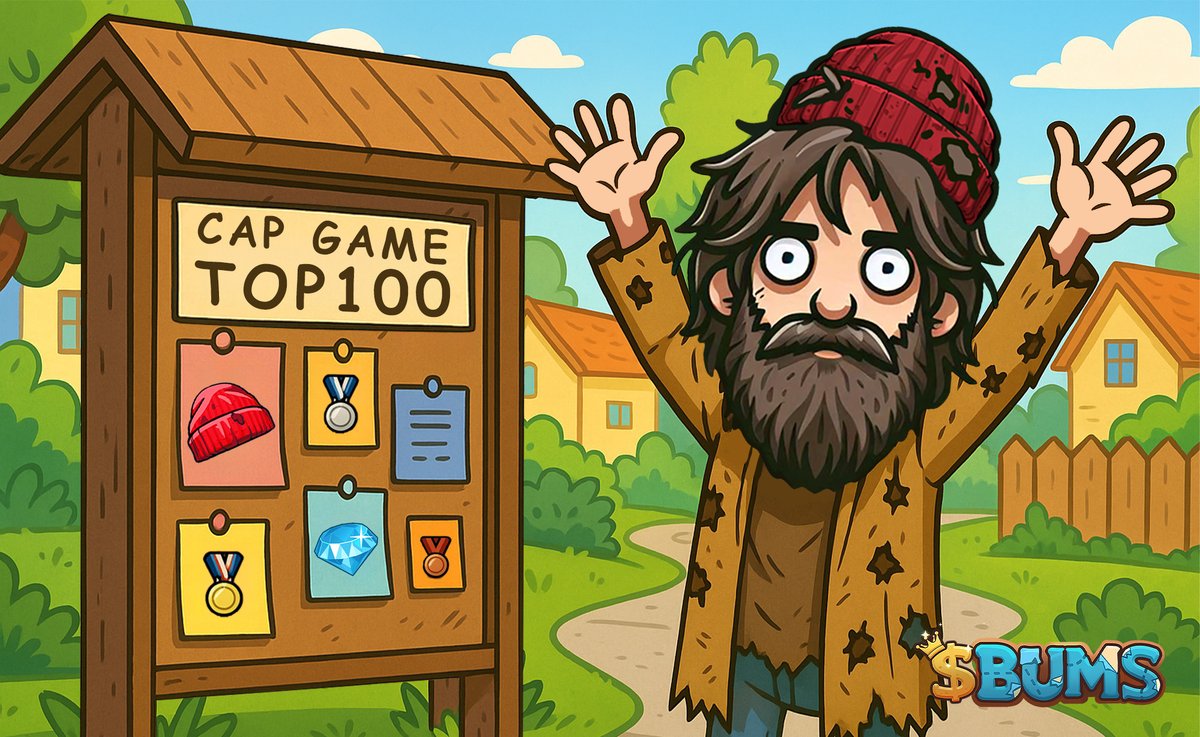🎯 CAP GAME Leaderboard Tournament Begins!

Think you’ve got the sharpest eyes and fastest hands on the BUMS street?
Now’s your time to prove it.

⚡️ Play CAP GAME, climb the leaderboard, and win BIG!
Only the Top 100 will earn rewards — are you in?

🏆 Prizes:
🥇 Top 1 — 1000