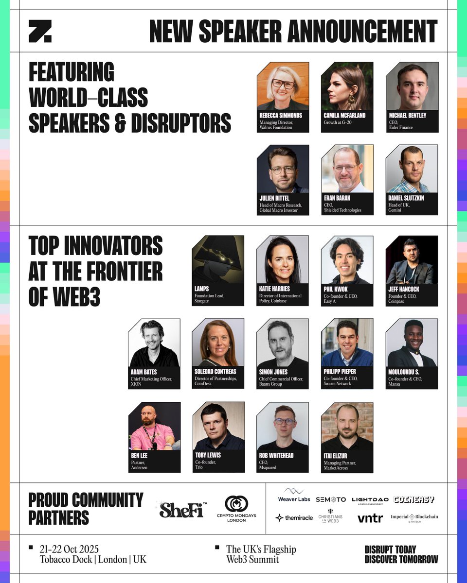 0x_styx's tweet image. Under 100 days to go to @Zebu_live 

The team have been working at full tilt to put on the best show we&apos;ve done to date and hopefully the most impactful the UK has ever seen 🇬🇧💂‍♀️

We&apos;re pushing hard on the agenda to be value packed with CEO&apos;s, thought leaders and people with a…