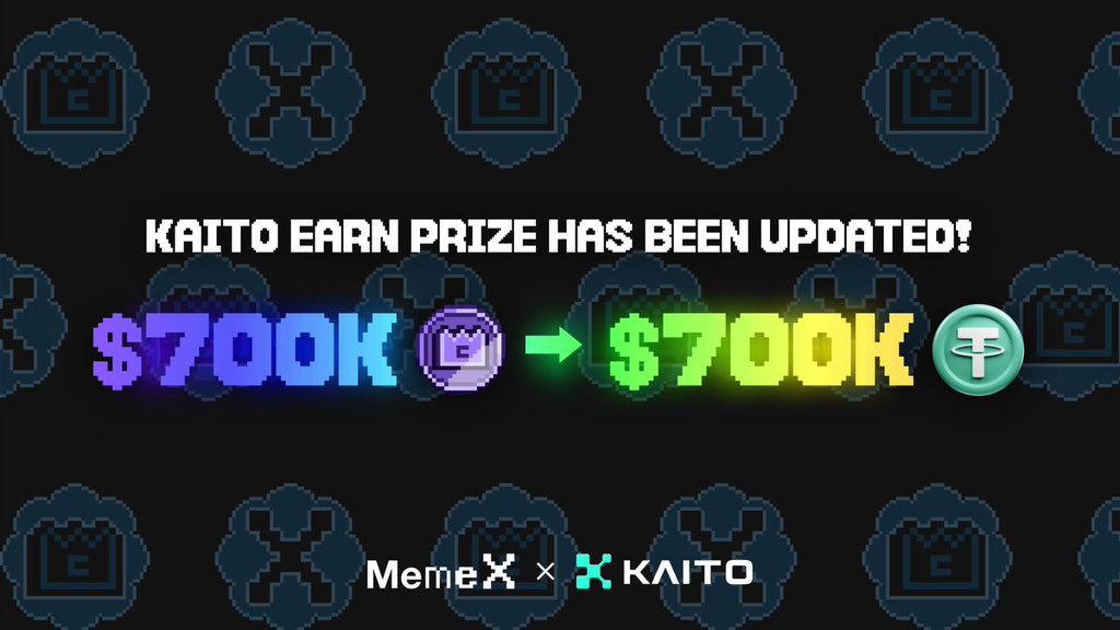 lumenszn's tweet image. The community spoke, and MemeX listened.

MemeX is all about its vibrant community.

The top 500 will now share 700,000 USDT instead of $700,000 worth of $M tokens.

I voted for the use of USDT, as I don’t want short-term holders dumping $M tokens immediately after receiving…