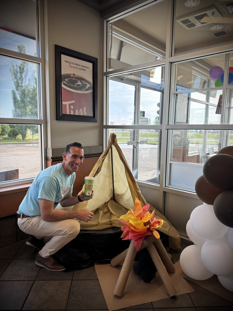 It’s a CAMP-tastic Day! Happy #CampDay 🏕️ 😀 <a href="/TimHortons/">Tim Hortons</a> <a href="/TimsCamps/">Tim Hortons® Foundation Camps</a>