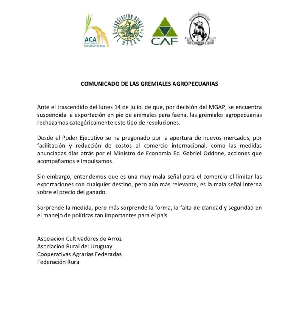 Federación Rural (@federacionrural) on Twitter photo 