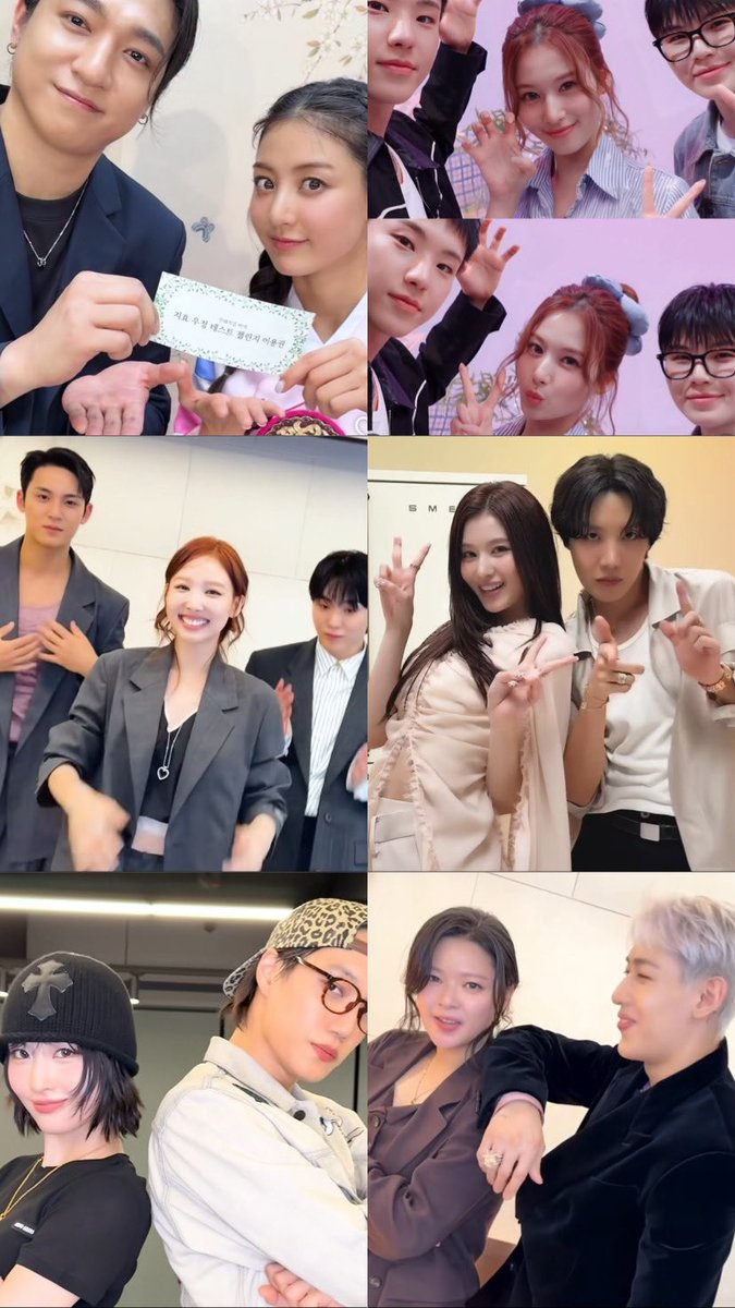bangtwise's tweet photo. not completely bangtwice related but thank you twice for normalizing 3rd gen boy group interactions 🙏 https://t.co/f2pQ0E1lVV