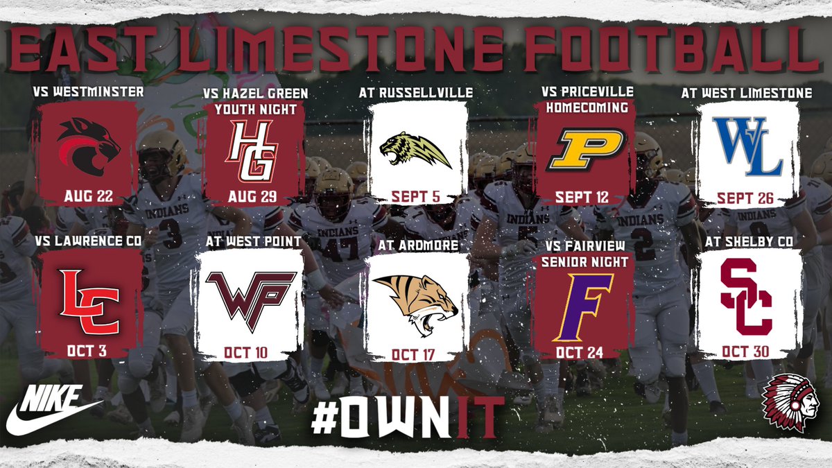 East Limestone Football tweet media