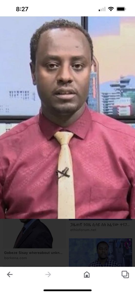 Wherever atrocity  committed,Gobezie Sisay was there to report it.The high mountains,the deep gorges,the desolate deserts of Eth had never been a barrier between him &amp; those persecuted &amp; neglected. <a href="/AbiyAhmedAli/">Abiy Ahmed Ali 🇪🇹</a> imprisoned him b/c of his sharp reporting. <a href="/amnesty/">Amnesty International</a> <a href="/hrw/">Human Rights Watch</a> <a href="/CPJAfrica/">CPJ Africa</a>