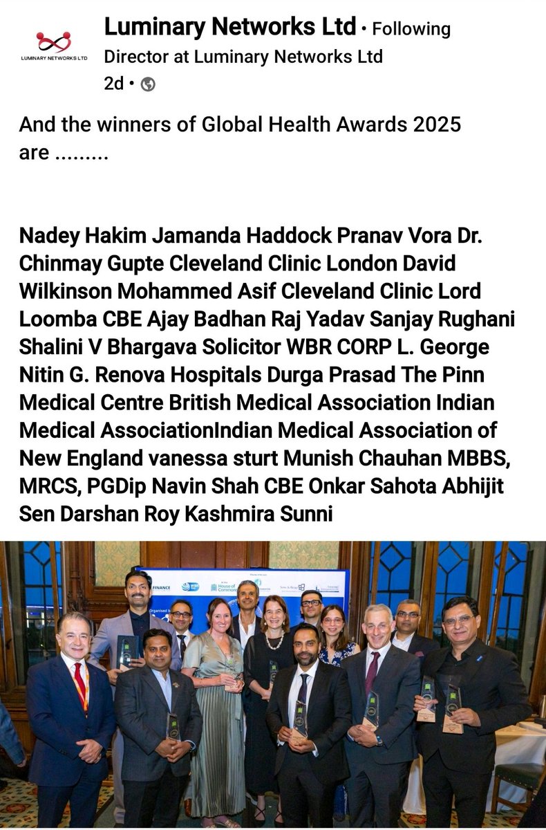 Thank you luminary Networks and Global Health Awards 2025 for this award, proud to be a NICU nurse and dedicate this to all my passionate neonatal colleagues <a href="/ASPHFT/">Ashford & St Peter's</a> <a href="/StNicu/">StPetersNICU</a>