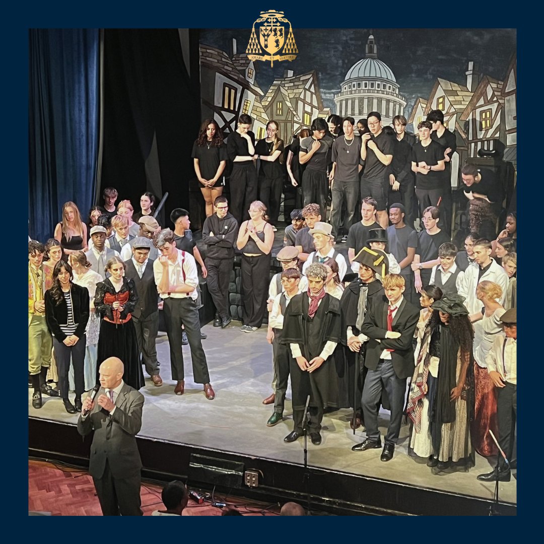 CardinalVaughan's tweet image. Many congratulations to all involved in our production of Sweeney Todd. Two memorable shows so far… just one more to go!
All tickets for tonight's performance are now SOLD OUT. If you have tickets and can no longer attend, please email watkit@cvms.co.uk.
