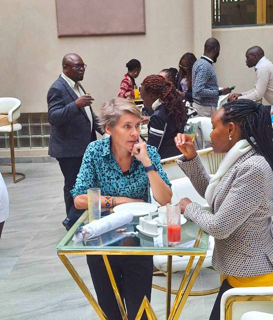 WashKisumu's tweet image. We're happy to be at @KEWASNET’s first Coffee Hour! Vibrant hybrid session sparking collaboration for Kenya’s WASH solutions. As youth leaders, we’re pushing equitable, sustainable innovations.
Excited for more impactful Coffee Hours!
#WASHMashinani #KEWASNETCoffeeHour