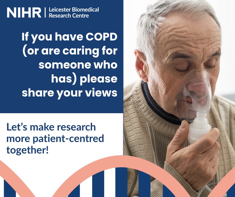 At the moment our busy public involvement team would like to talk to people about their lived experiences of these conditions:
👉COPD
 👉barriers to healthcare research facing people of black heritage
👉type 2 diabetes
👉high blood pressure

Your views will inform and shape the