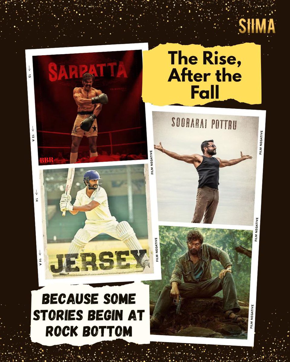 siima's tweet image. Everyone talks about success... but the real story begins after the fall 🔥🔥

Here’s to the comebacks that gave us goosebumps 💯💯

@alluarjun @arya_offl @Suriya_offl @NameisNani 
#RiseAfterTheFall #SecondInnings #Puspha #AlluArjun #sarpattaparambarai #arya #sooraraipottru