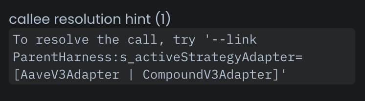 contractlevel's tweet image. Got excited because I thought this hint meant multiple contracts could be linked to the same storage slot, but it was just suggesting one or the other. We need the storage slot to be constrained, but dynamic, and can get round it with require statements.