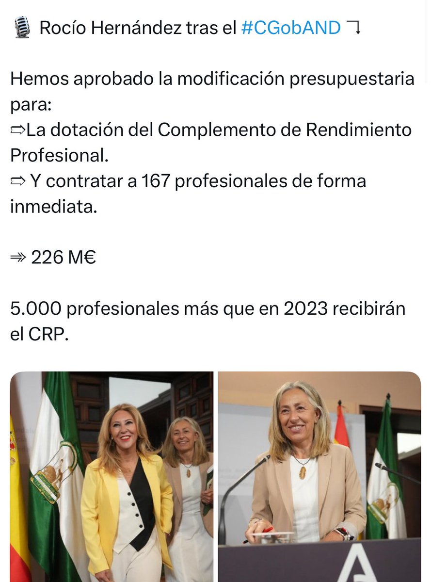 Contratar SOLO A 167 profesionales ?

Faltan 18.000 despedidos tras la pandemia

⁉️SOLO 167?. Acaban de terminar 1.600 médicos/as #MIR. Va a dejar q tengan que irse de #Andalucia?

⁉️Solo 167?. Faltan 6.000 #enfermeras (están haciendo horas extras!)

ENGAÑO Y PROPAGANDA