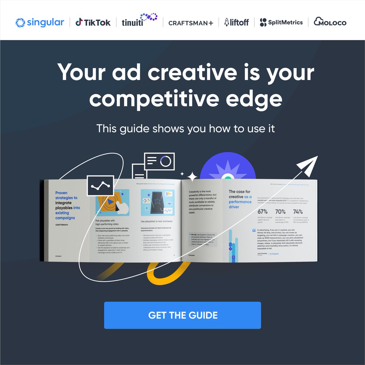 📘 Just launched: Winning with Creative
Learn how to build creative that actually performs. Real-world stats, frameworks &amp; expert tips:
👉 Download: hubs.ly/Q03xhGcY0
#AdCreative #UAstrategy #MobileMarketing #AppGrowth