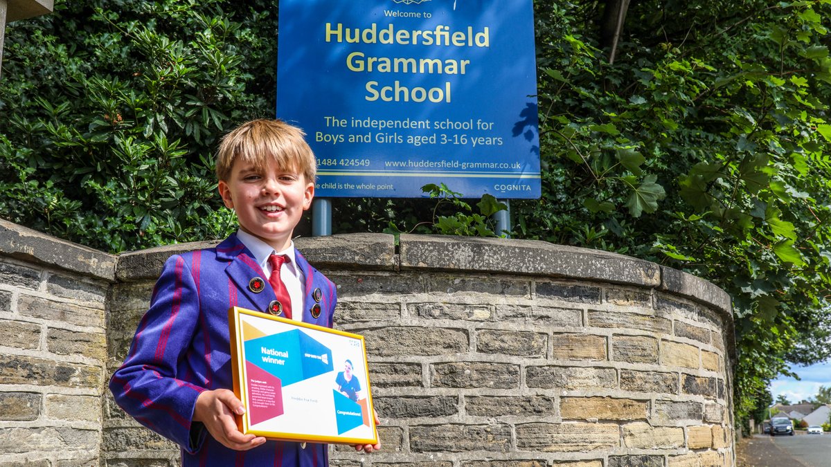 Amazing! 🤩

👏Congratulations to all of the the winners - including Freddie from Huddersfield Grammar School in our region!

Freddie drew on his family's employment experiences for inspiration for artwork promoting careers with the NHS.

More: stepintothenhs.nhs.uk/primary-school…