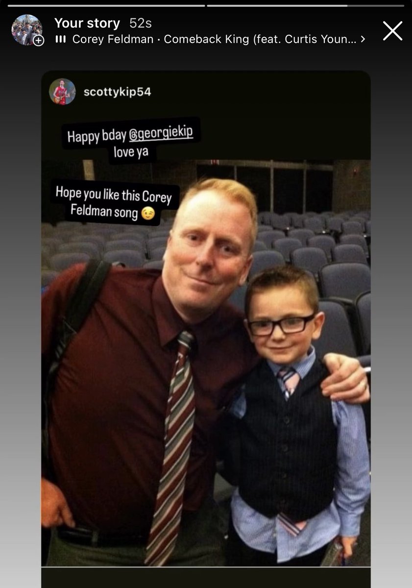 Hey <a href="/jimandthem/">🎄Jimgle And Them Bells 🎄</a> Did my son just win Birthday Instagram stories?  Not sure you can top a throwback pic wishing me a “Happy Birthday” underscored by Comeback King!  I’m blessed.