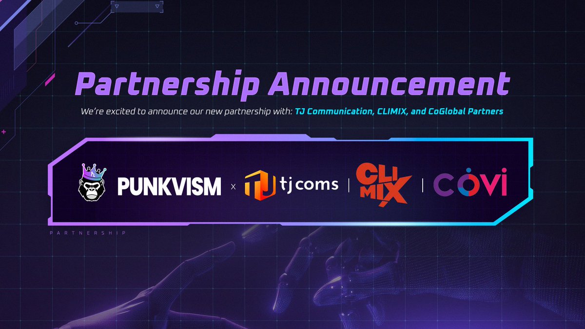 PUNKVISM's tweet image. Punkvism x TJ Communication, CLIMIX &amp;amp; CoGlobal: MOU Signed

Punkvism has officially signed a Memorandum of Understanding (MOU) with TJ Communication, CLIMIX, and CoGlobal Partners to launch a real-world entertainment initiative powered by RWA (Real World Asset) tokenization.

🟣…