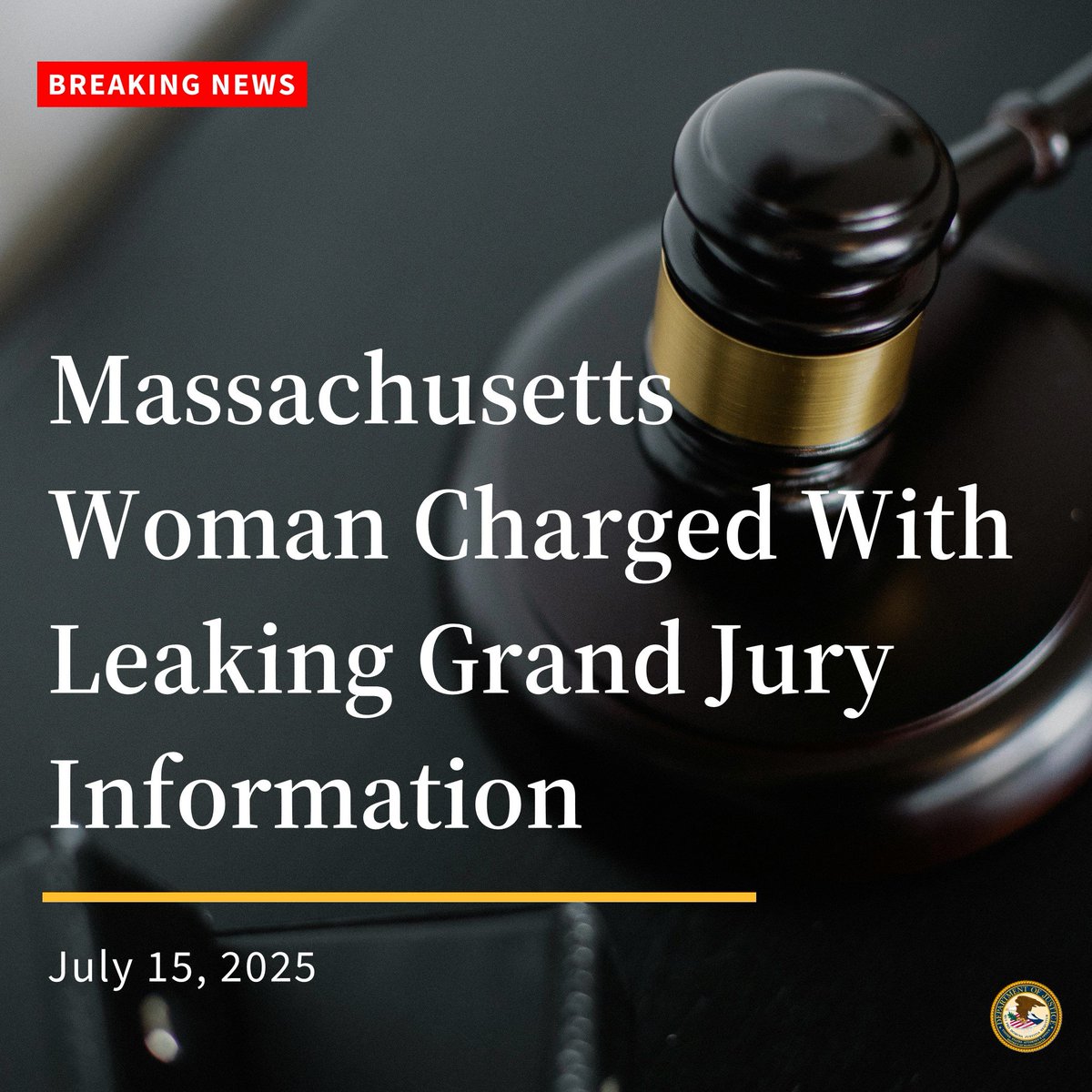 I have some bad news for the FKR haters. The Feds don't just create a Grand Jury for no reason. The Grand Jury was investigating the Norfolk County DA Office. This means there is suspicion or concern of potential criminal conduct. Federal prosecutors are investigating, and