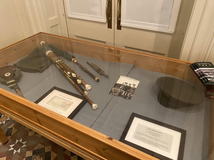 jccballina's tweet image. We are delighted to welcome back Eamonn Ceannt's Uilleann pipes to the Jackie Clarke Collection alongside some other military memorabilia. All available to view in Ireland's Memory Room. Remember entrance to the Collection and the Walled Heritage Garden are free!