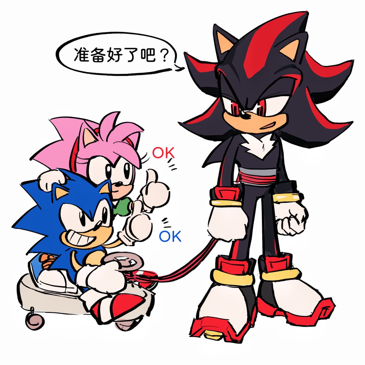 linlu32365501's tweet image. #SonicTheHedgehog 
#ShadowTheHedgehog