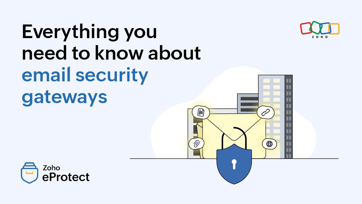 ZohoeProtect's tweet image. Not every email is what it seems. Sometimes it's annoying spam. Other times, it's a cleverly designed phishing email.
A Secure Email Gateway (SEG) makes sure only the safe stuff gets through.
🔗Check out all there is to know about SEGs 👉zurl.co/GNLII
#EmailSecurity
