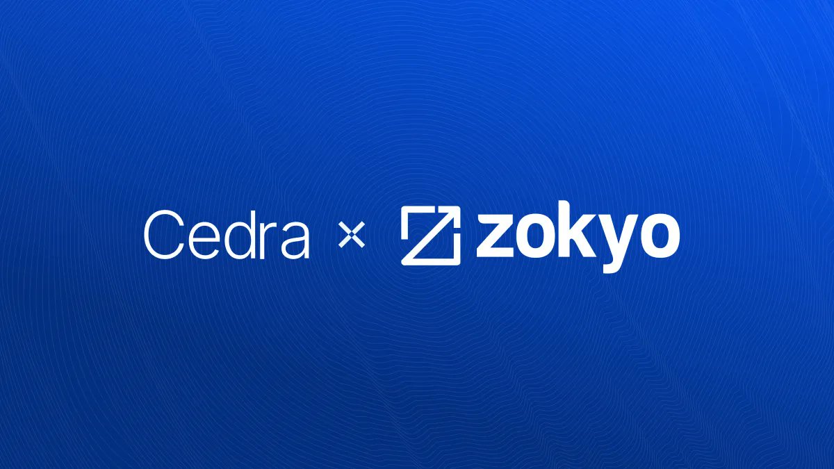 cedranetwork's tweet photo. Partnership announcement: Cedra × @zokyo_io 

We’re joining forces with Zokyo — a Web3 security firm with a mission to safeguard smart contracts and digital assets from cyber threats 🛡️

Why?

Cedra is infrastructure for public networks on Move. The goal is to create a fair, transparent ecosystem where anyone can learn, build, and explore.

➡️ We’re co-creating educational content to drive innovation and strengthen security across Web3 and the Move ecosystem.

Let’s empower the next wave of builders.