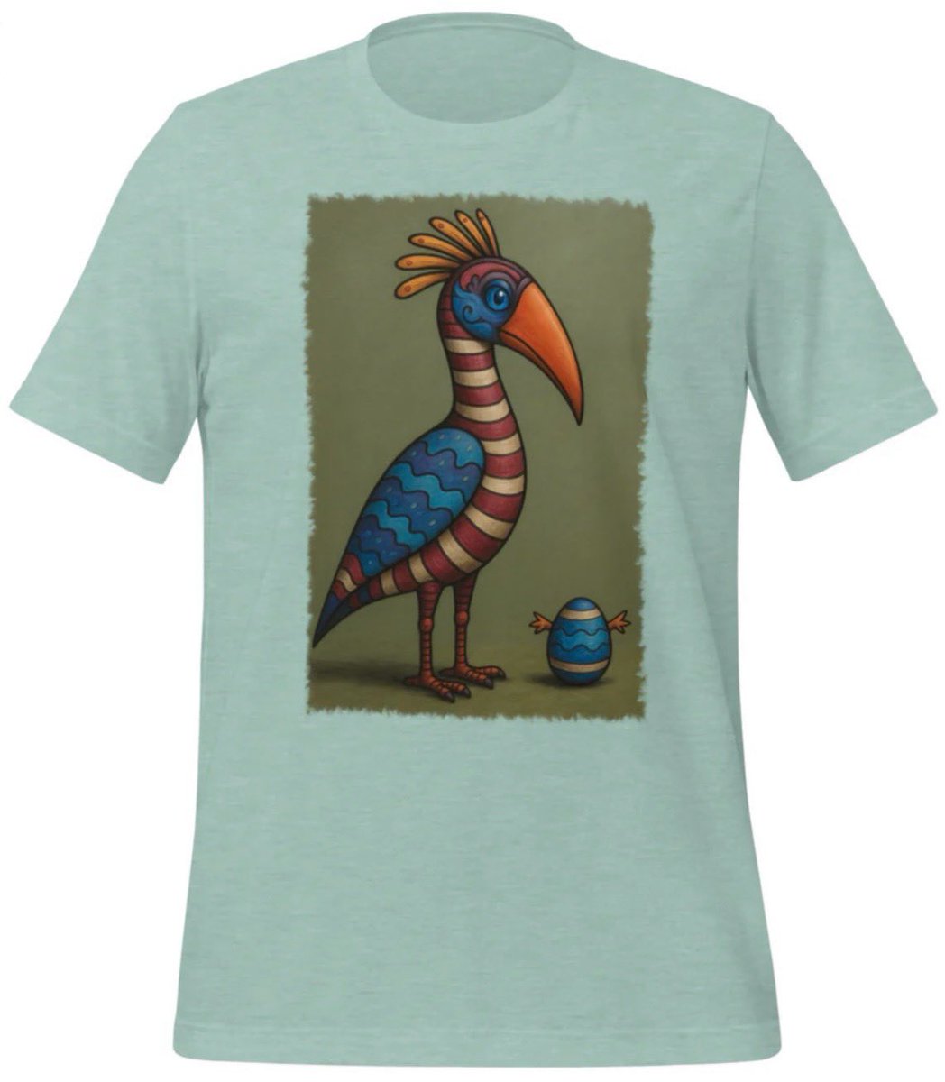 Silly Egg T-shirt 

Whimsicle arty T-shirts 
Multiple colour options available 
Worldwide shipping 
Sizes S - 4XL 
Order online at 
artofslowey.co.uk

#sillyegg #egg #hatching #bird #birdmum #mummybird #funny #silly #humour #humourtshirt #cooltee #artwork #artist #digital