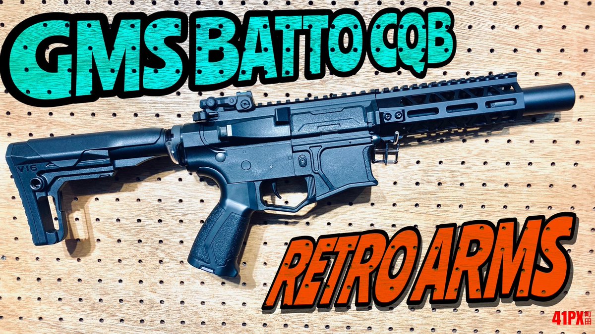 41pxmachida's tweet image. 【スタイリッシュなハンドガード】
『RETRO ARMS』と『MANCRAFT』製のハンドガード絶賛販売中です！
今回はG&amp;amp;Gの新商品『BATTO』に装着してみました😆
個性あふれる見た目+金属製ながら軽量に仕上がっております😎
店頭でもハンドガード交換承っております！
ぜひ #41PX町田 店にご来店ください🥺