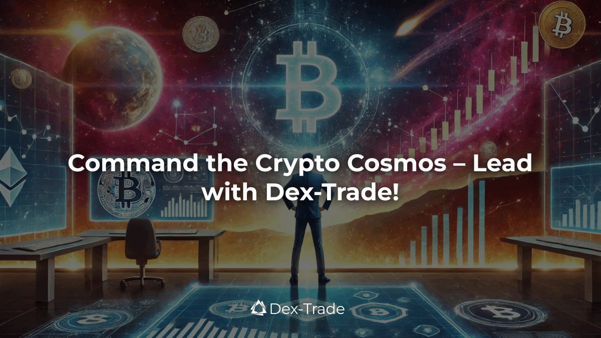 dextrade_'s tweet photo. Take command of the crypto cosmos and lead your portfolio to greatness with Dex-Trade. Begin your leadership at https://t.co/ZFBi6GguHW ๐ #CryptoCosmos #LeadWithDexTrade https://t.co/B3C2JTbXtd