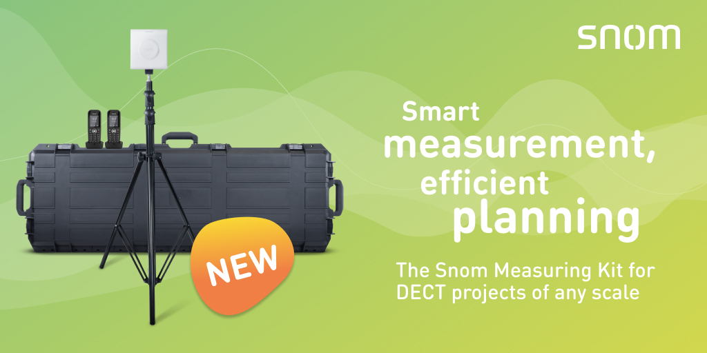 🚀 Simplify Your DECT Planning – with the Snom DECT Measuring Kit!
🔹Multi-cell stand for flexible setup
🔹DECT handsets for real-time signal testing
🔹High-performance battery for uninterrupted measurements
📡 Plan smarter. Measure better. Deploy faster.
snom.com/dect-measuring…