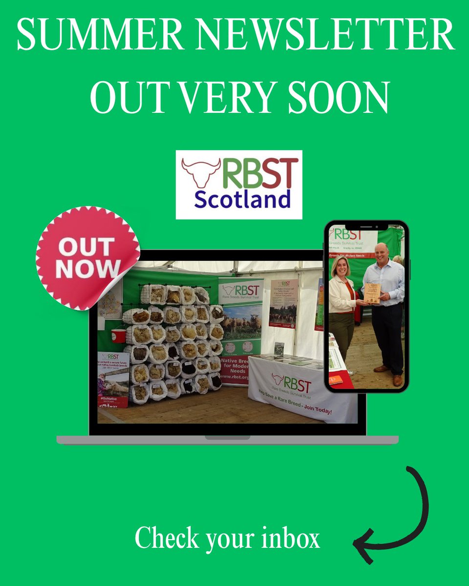 📣 RBST Scotland Newsletter Coming Soon!

Packed with updates, events, native breed news, and opportunities to get involved, it’s your go-to source for all things RBST in Scotland. Keep an eye on your inbox — we can’t wait to share it with you!