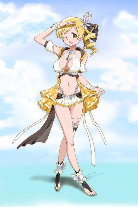 水着マミさん。(過去絵)