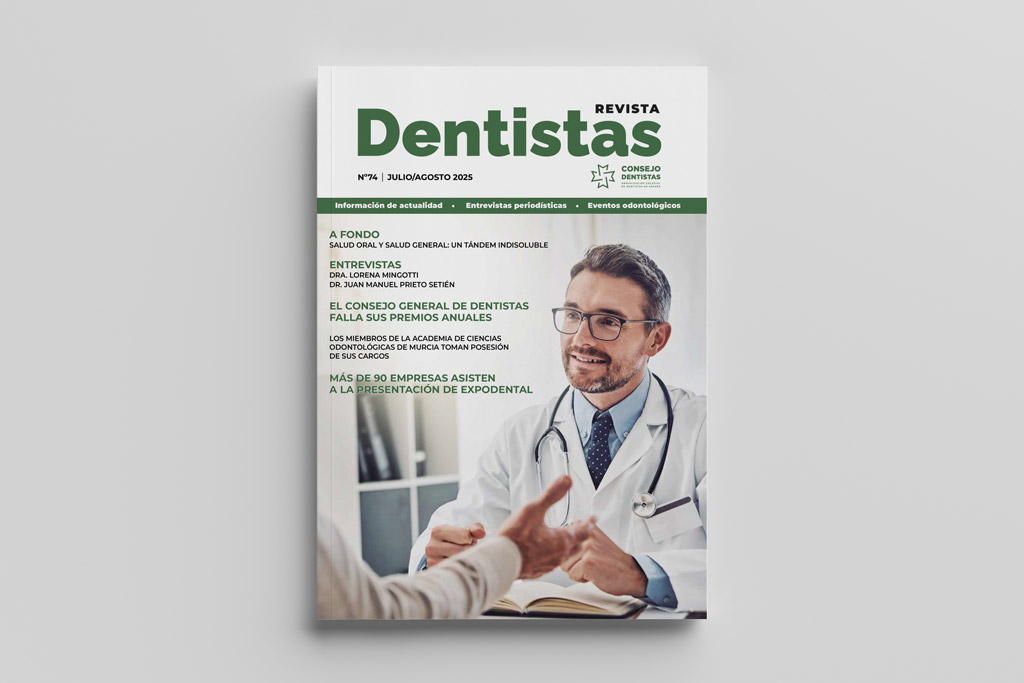 CNSJ_Dentistas's tweet photo. 📰 ¡Ya está disponible el nº 74 de la revista #DENTISTAS! 

Podrás leer las entrevistas con los Dres. Lorena Mingotti y Juan Manuel Prieto Setién, descubrir quiénes son los ganadores de los premios anuales del @CNSJ_Dentistas, ¡y mucho más!

➡️ https://t.co/zCoxZKVuV4 https://t.co/1j5p4mjlX2